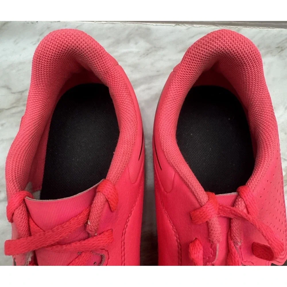 NIKE Tiempo Girl's Size 6.0‎ Youth Pink Black Soccer Cleats Shoes 6.0Y